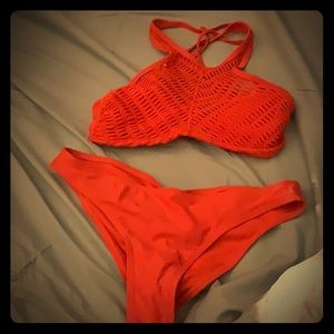 Long horn orange 2piece